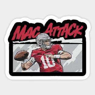 Mac Jones Attack Sticker